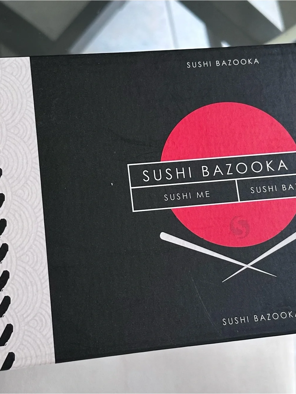 Sushi Bazooka Sushi Me Kit - Black & Red Packaging
